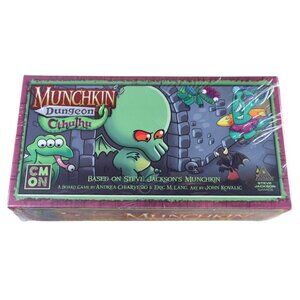 Munchkin Dungeon Cthulhu Expansion Board Game CMON 2020 Steve Jackson New Sealed